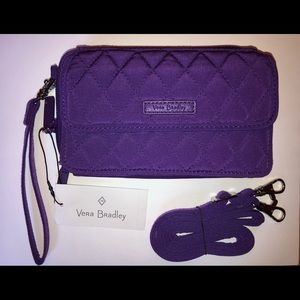 NWT! Vera Bradley All in One Crossbody-Elderberry